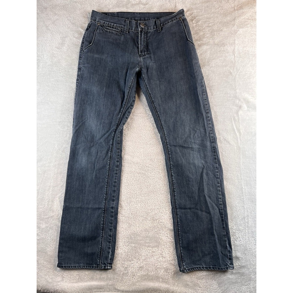 Postage Jeans Mens 32 Blue Straight Dark Wash Denim Boho